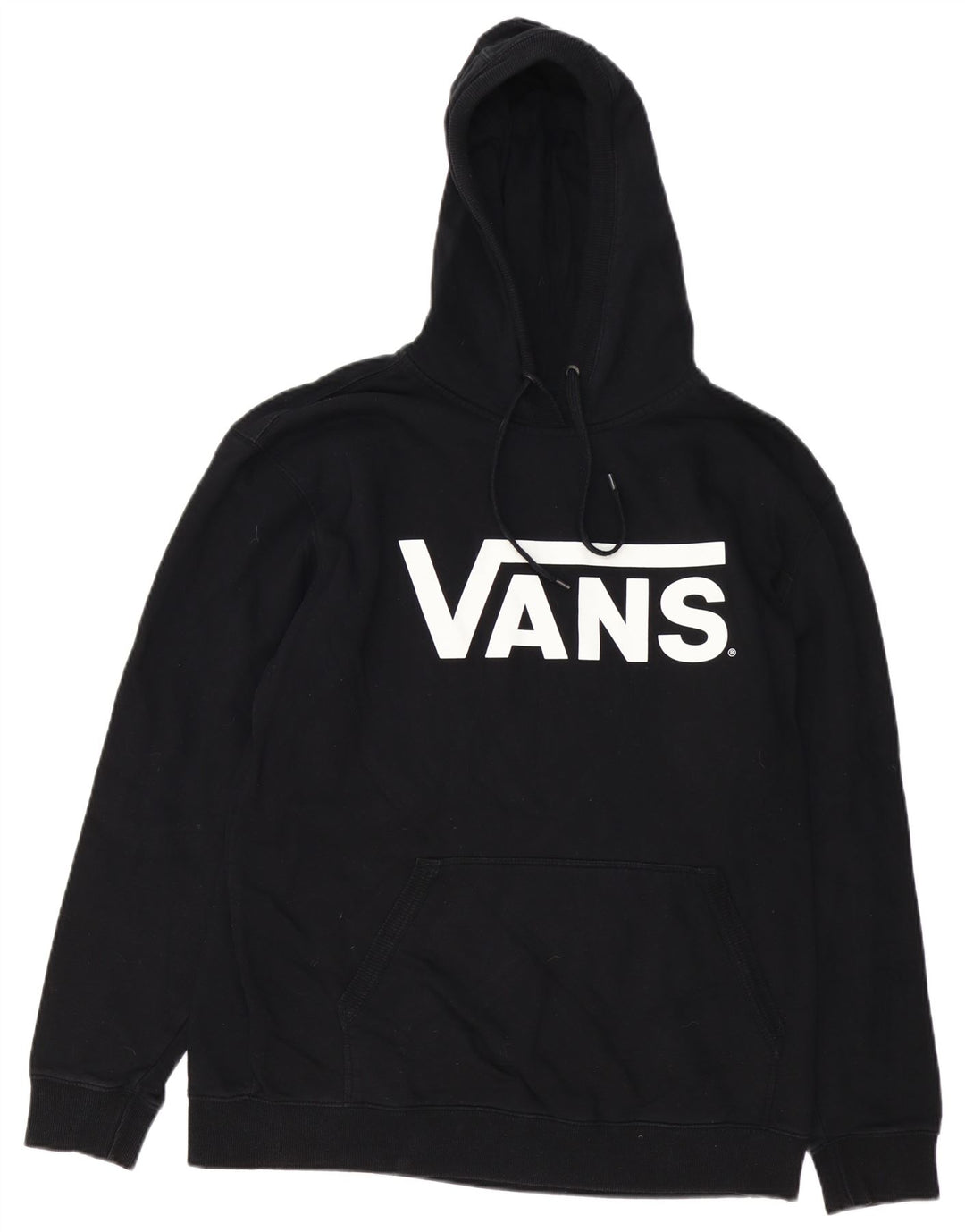VANS Pull à capuche graphique pour homme XL en coton noir