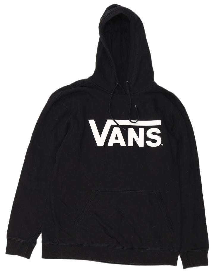 VANS Pull à capuche graphique pour homme XL en coton noir