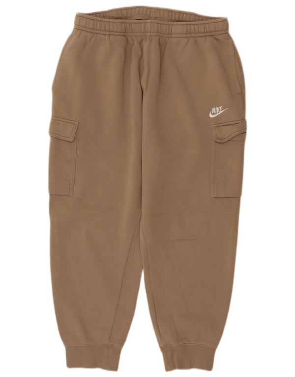 Nike Pantalon de survêtement cargo pour femme UK 18 XL Coton beige