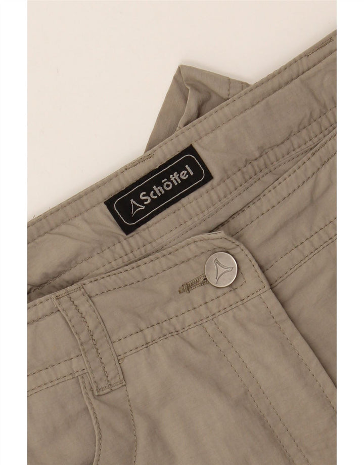 SCHOFFEL Womens Straight Casual Trousers W31 L31 Grey Vintage Schoffel and Second-Hand Schoffel from Messina Hembry 