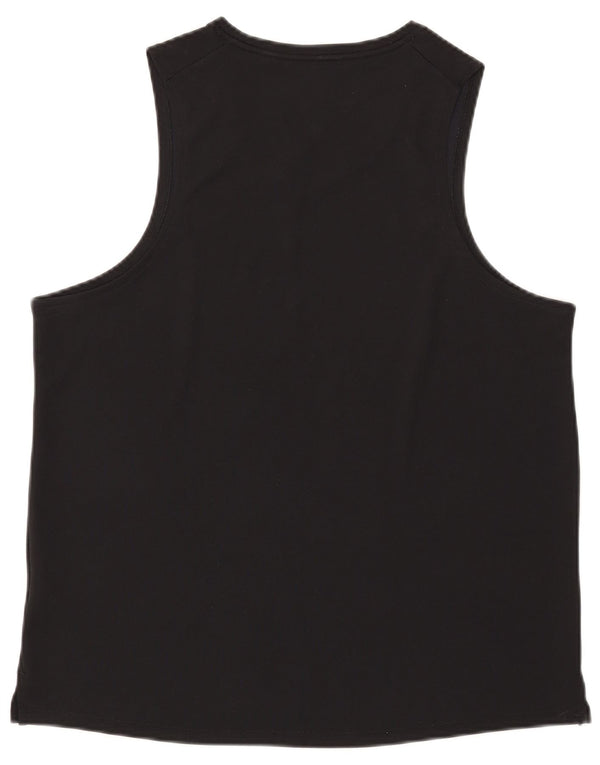 Nike Womens Dri Fit Débardeur UK 16 Large Noir Polyester