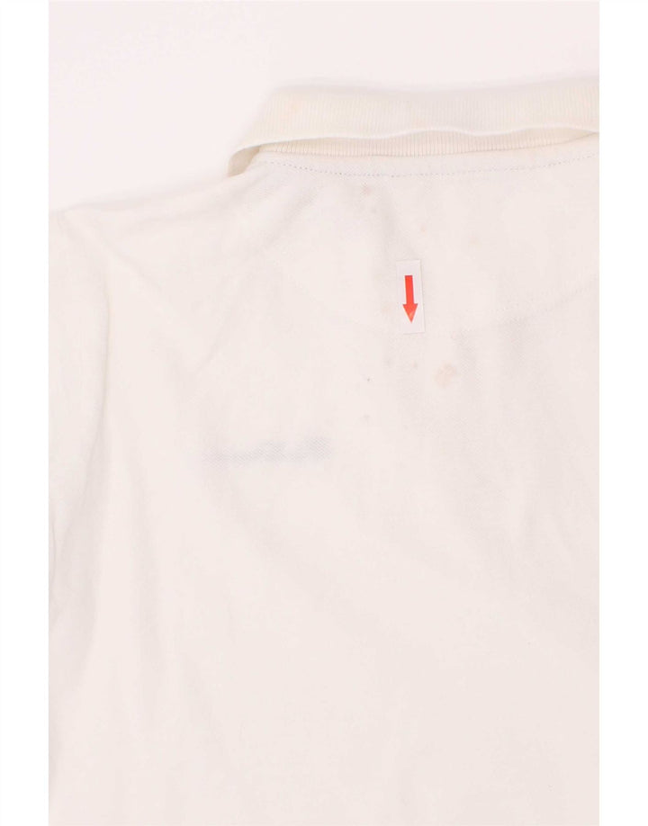 Ben Sherman Polo Garçon 8-9 ans Blanc Coton