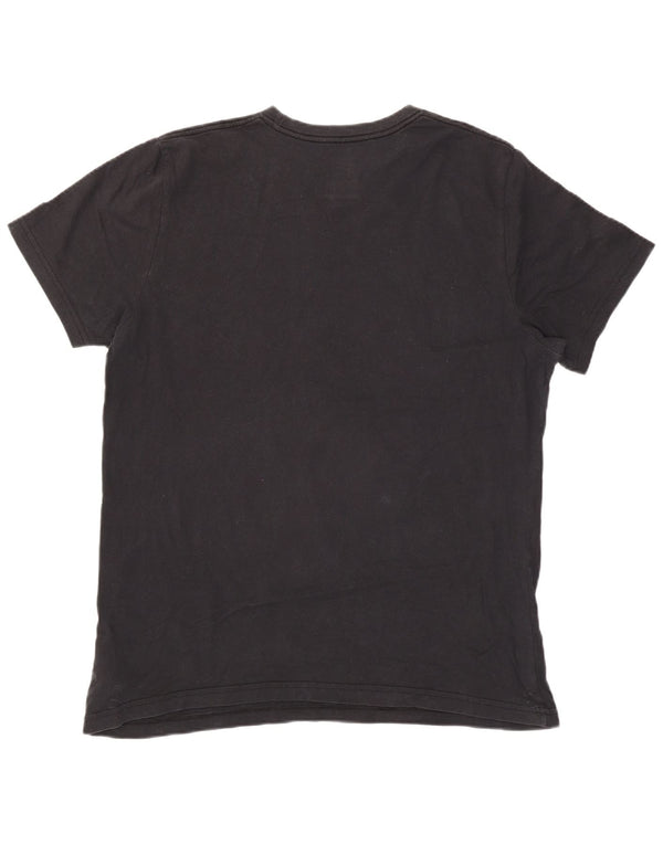 Nike T-shirt coupe slim pour homme en coton noir 2XL