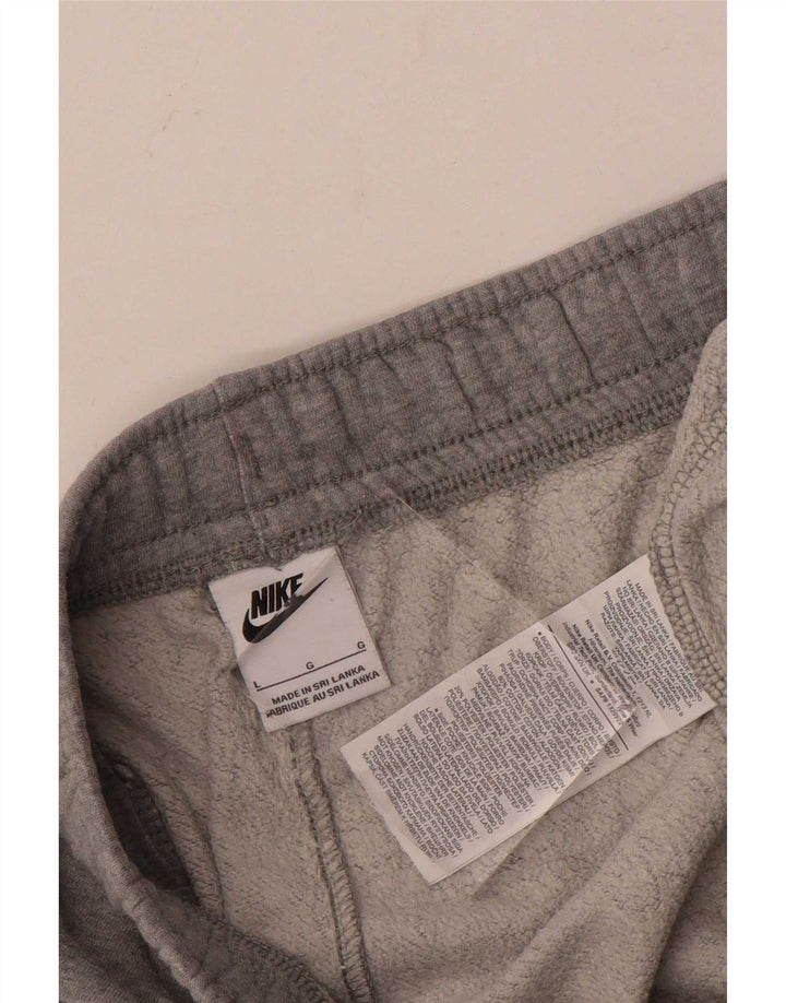 Nike Pantalon de survêtement pour homme en coton gris Taille L