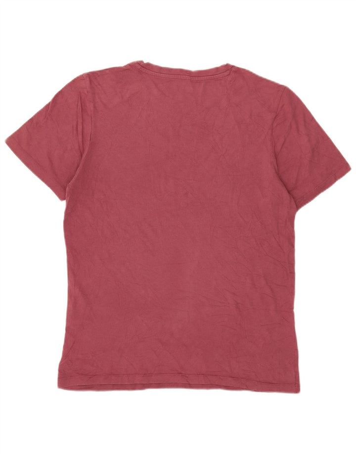 Jack & Jones T-Shirt Homme Rose Moyen Coton