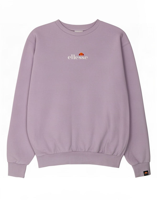 Ellesse Sweat-shirt surdimensionné graphique pour femme UK 10 Small Violet
