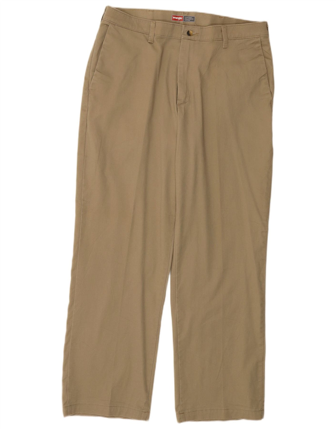 WRANGLER Pantalon Chino Droit Coupe Confort Homme W34 L30 Coton Beige