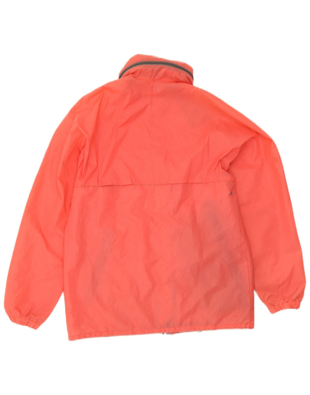 K-Way Veste de pluie à capuche pour femme UK 16 Large Orange
