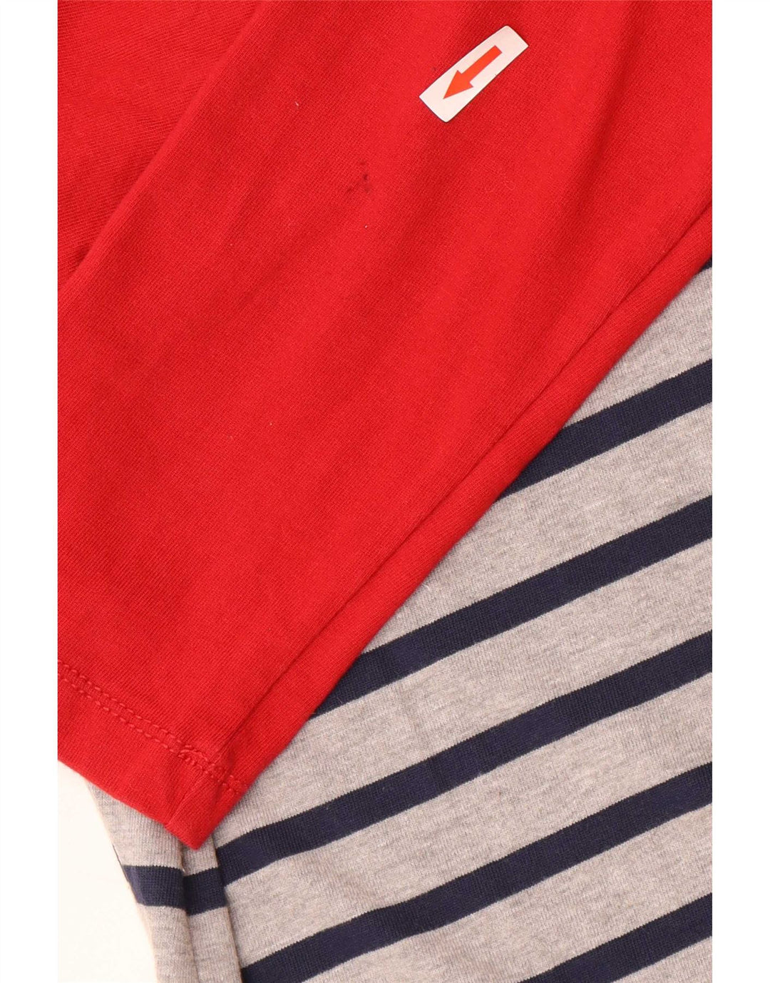 Tommy Hilfiger Robe basique à manches 3/4 pour femme UK 12 Rouge moyen rayé