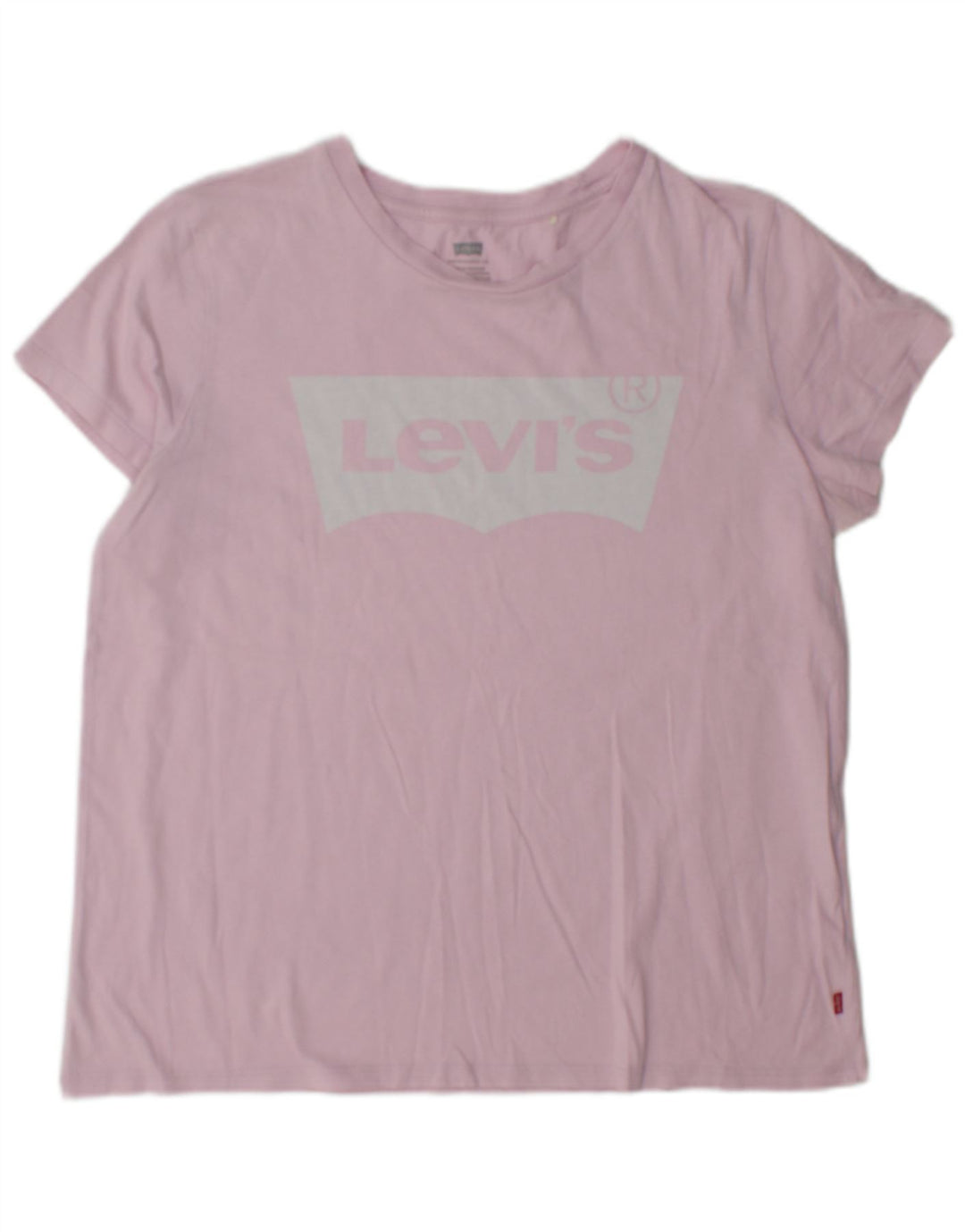 Levi's T-Shirt Graphique Femme UK 16 Large Rose