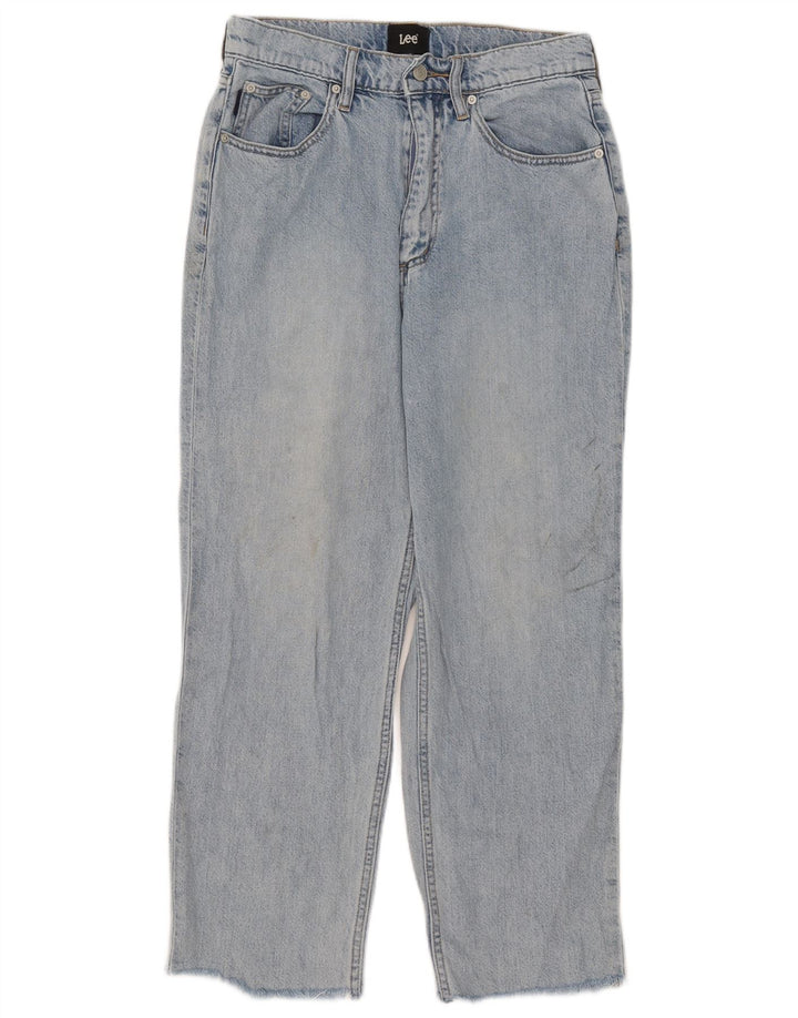 Lee Jean ample taille haute pour femme US 9 Medium W30 L26 Bleu Coton