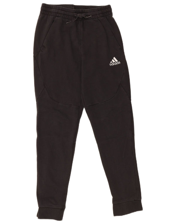 Adidas Pantalon de survêtement pour homme en coton noir Taille S