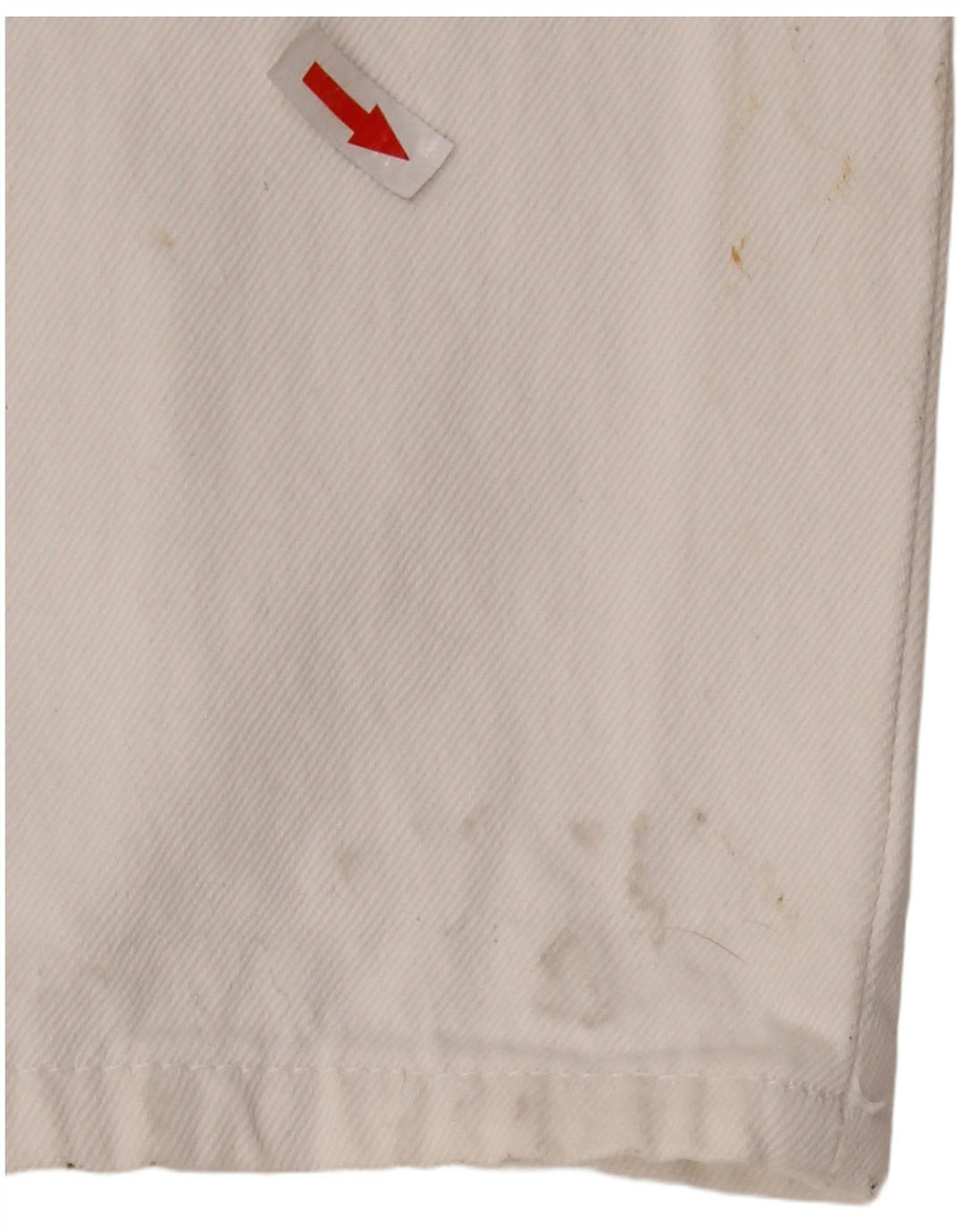 Zara Combinaison en jean pour femme UK 14 Grand coton blanc