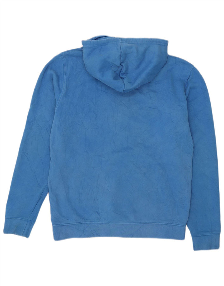 Adidas Pull à capuche pour homme en coton bleu moyen