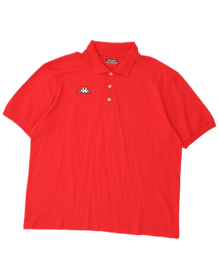 Kappa Polo Homme 2XL Rouge