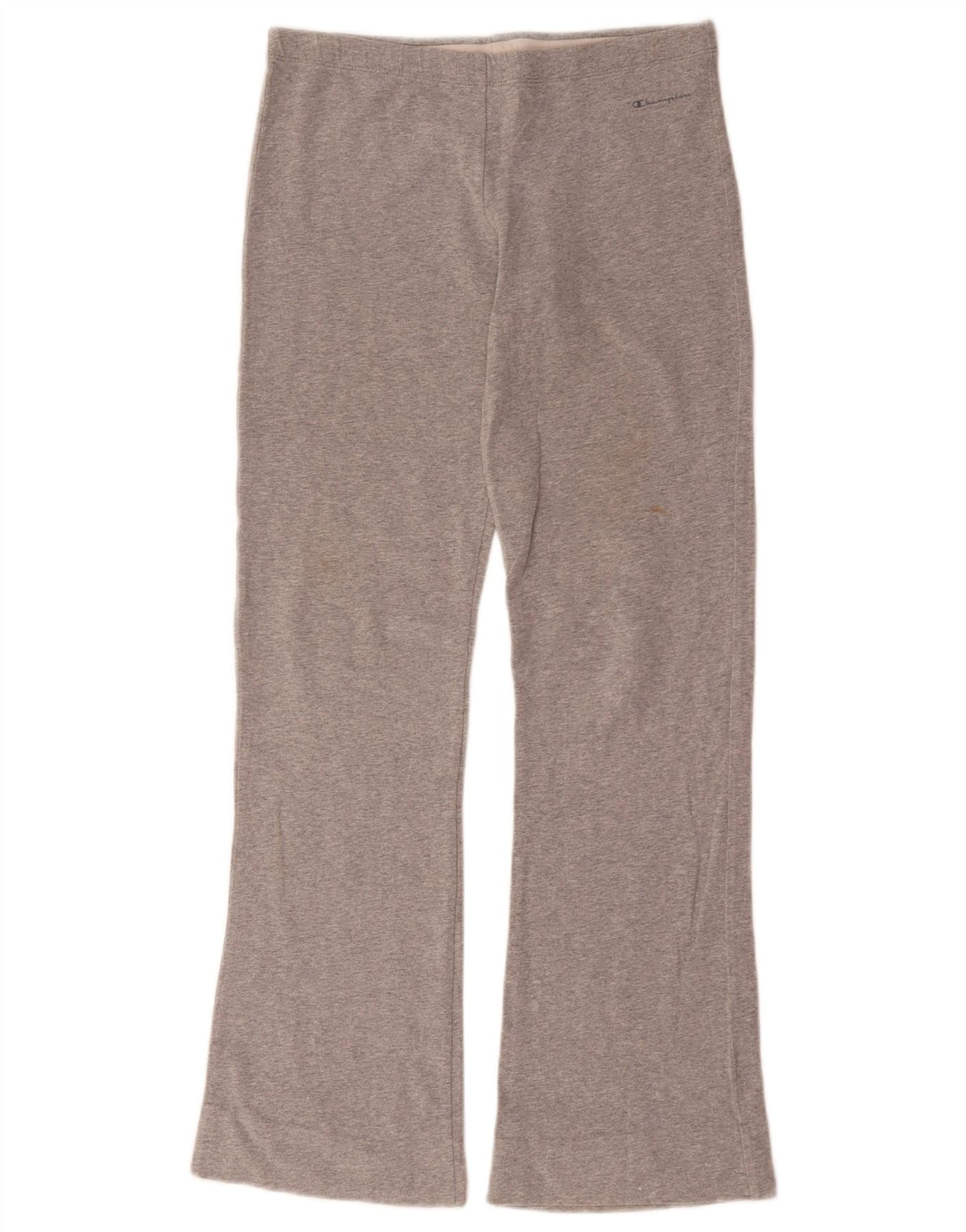 Champion Pantalon De Survêtement Femme UK 12 Coton Chiné Gris Moyen