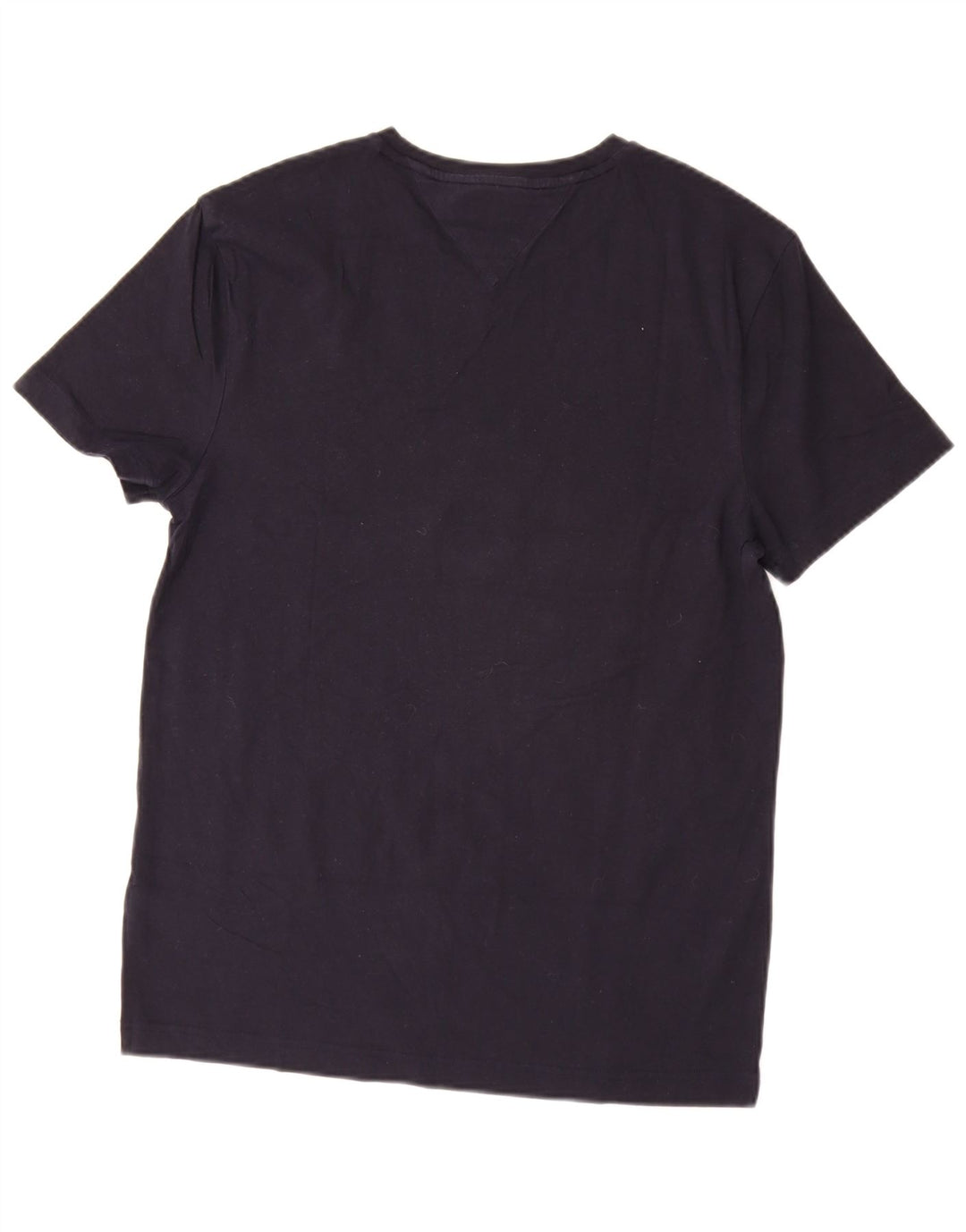 TOMMY HILFIGER T-Shirt Slim Fit Stretch Homme Bleu Marine Moyen Coton