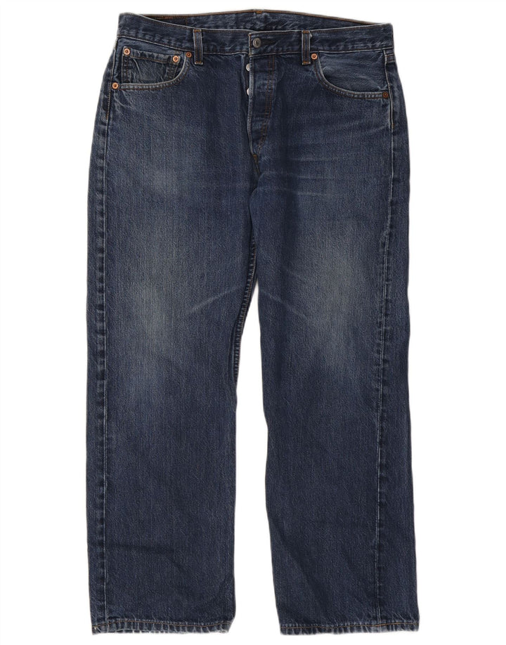 Levi's Jean Droit 501 Homme Bleu W36 L28 Coton