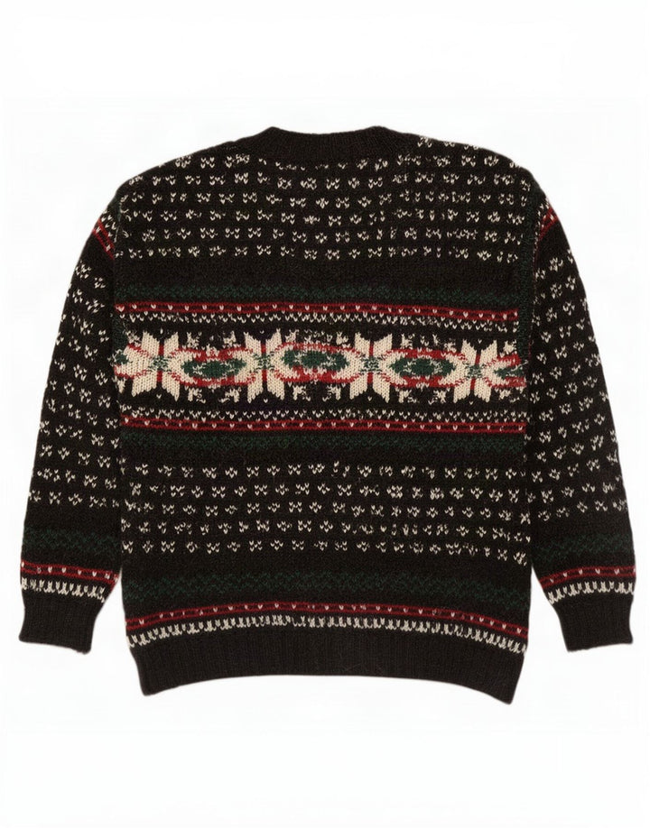 Marks & Spencer Pull à col rond St. Michael pour homme Noir XL