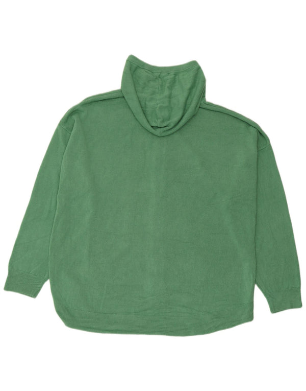 Marks & Spencer Cardigan surdimensionné à capuche pour femme UK 18 XL Vert
