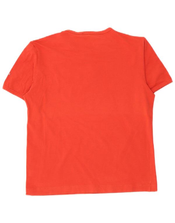 Guess T-Shirt Femme Top UK 18 XL Rouge Coton