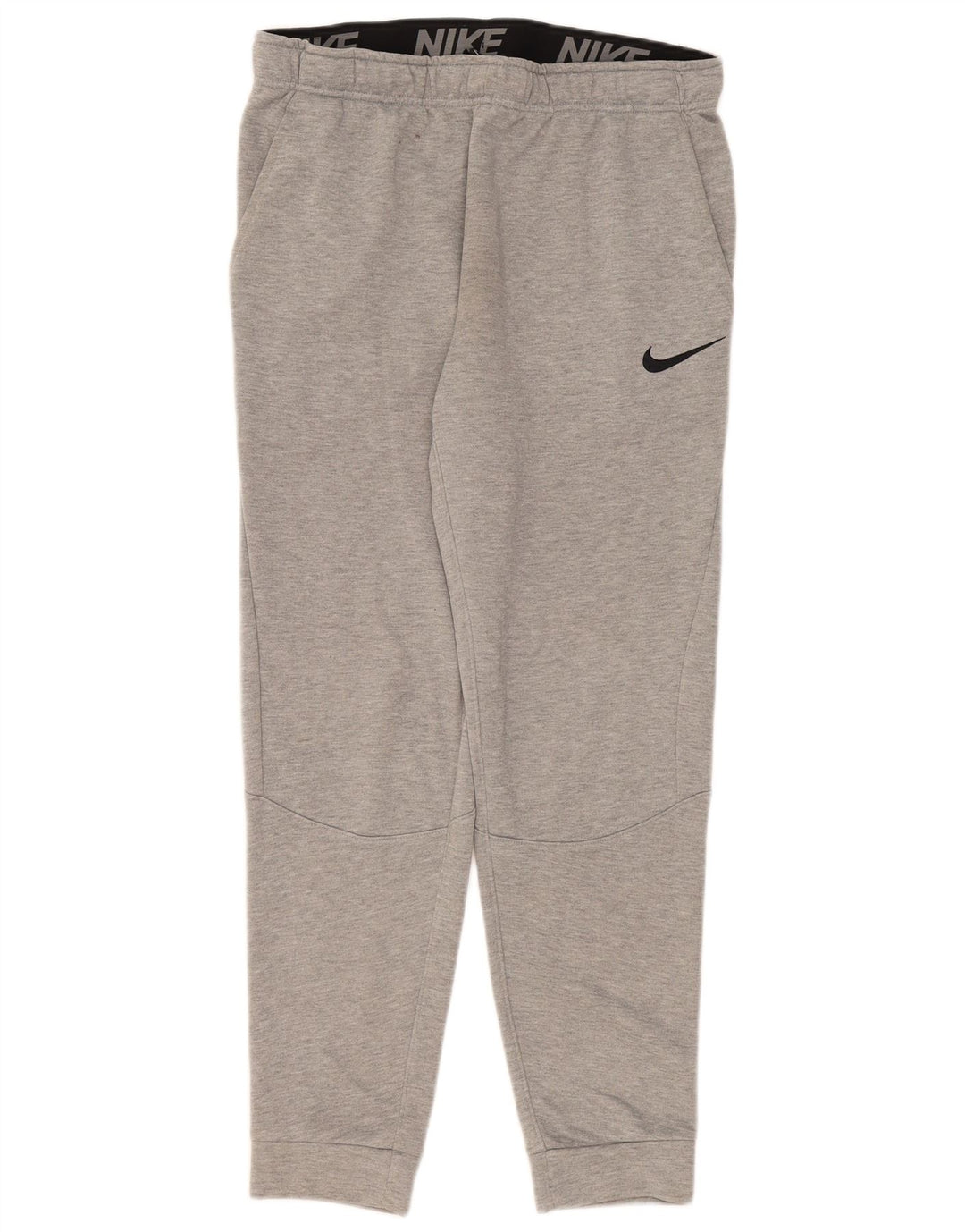 NIKE Pantalon de survêtement Dri Fit pour homme Gris moyen Polyester