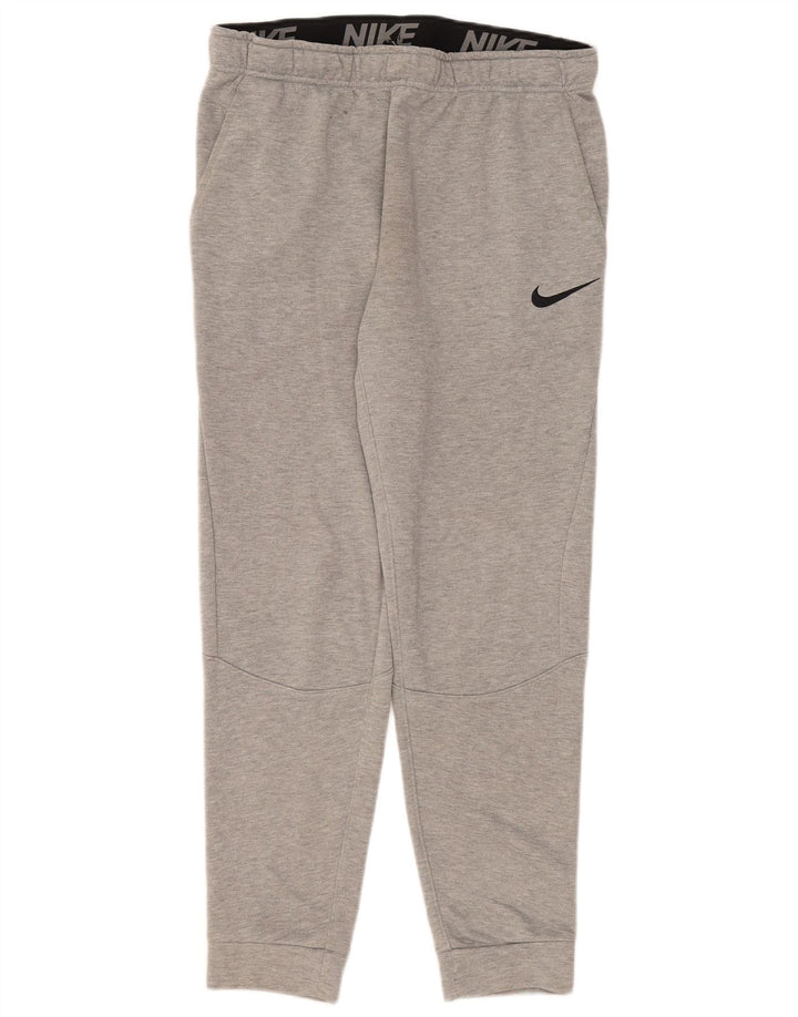 NIKE Pantalon de survêtement Dri Fit pour homme Gris moyen Polyester