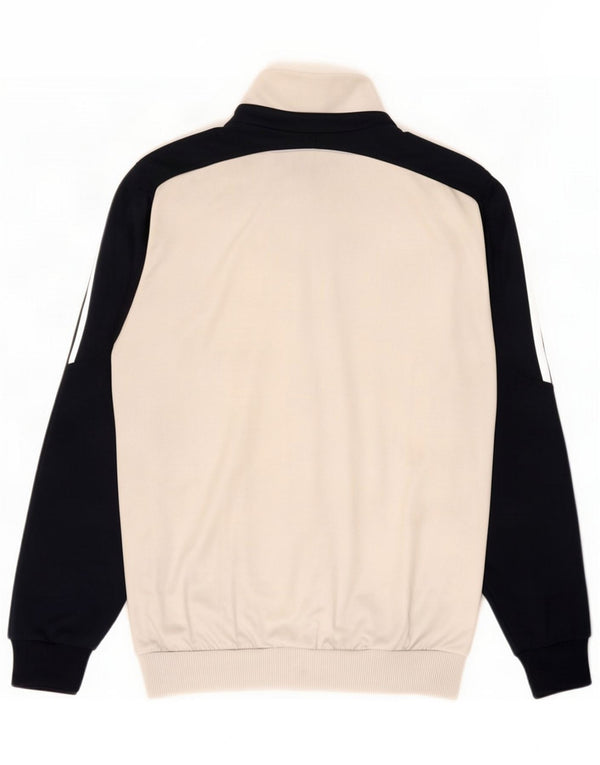 Adidas Veste de survêtement pour homme Small Blanc Colourblock Polyester