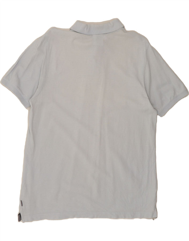 ADIDAS Mens Polo Shirt Large Blue Cotton Vintage Adidas and Second-Hand Adidas from Messina Hembry 