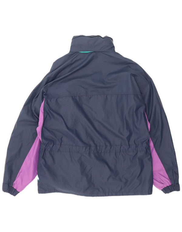 Great Escapes Veste de ski Polartec Graphic pour homme IT 52 XL Bleu marine