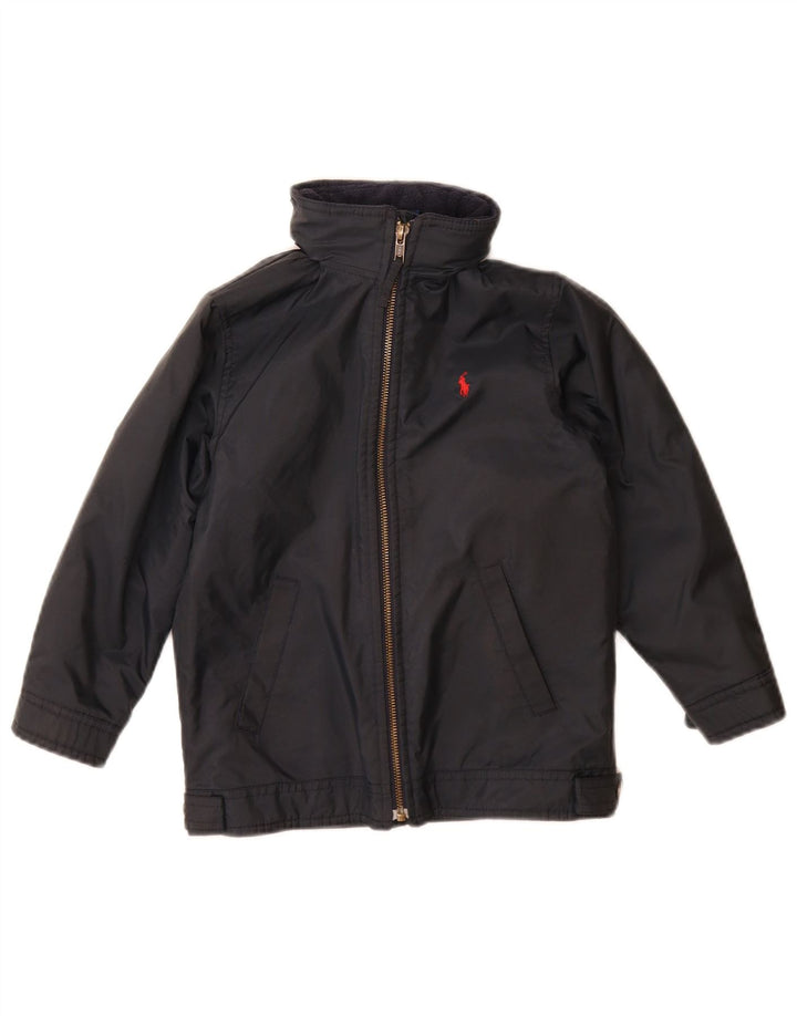 Polo Ralph Lauren Veste coupe-vent garçon 4-5 ans en nylon bleu marine