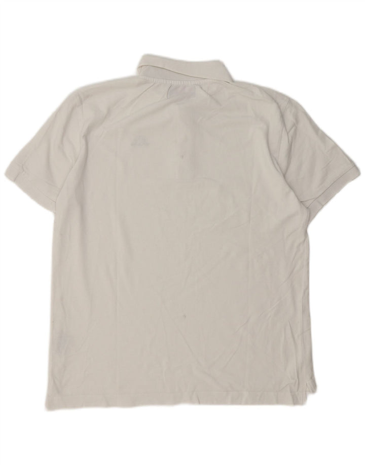 Kappa Polo Homme Grand Blanc Coton