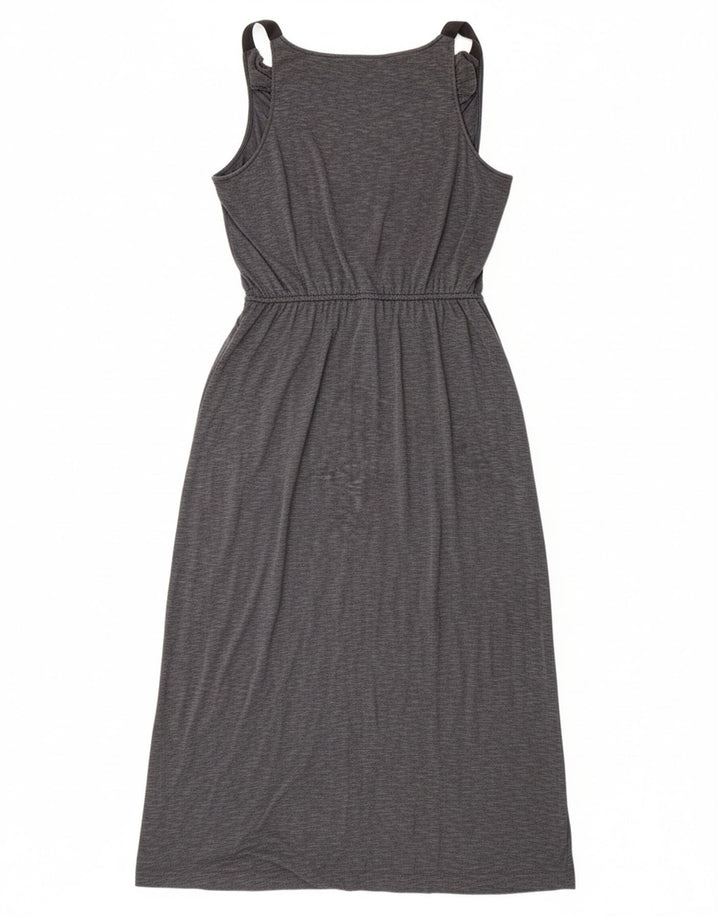 MOSSIMO Womens Sleeveless Maxi Dress UK 18 XL Grey Rayon