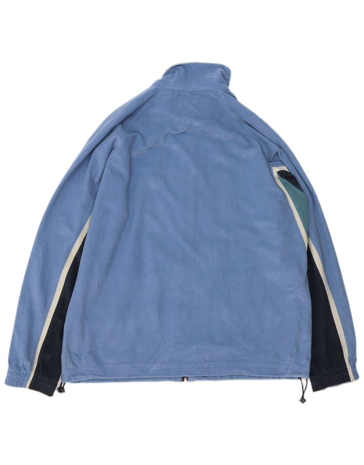 DIADORA Veste de survêtement coupe ample pour homme UK 40 Bleu moyen Colourblock