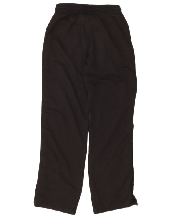 Nike Pantalon de survêtement graphique pour femme UK 10 Small Noir Coton