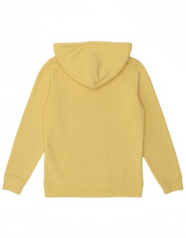 Animal Pull à capuche zippé graphique pour femme UK 12 Coton jaune moyen