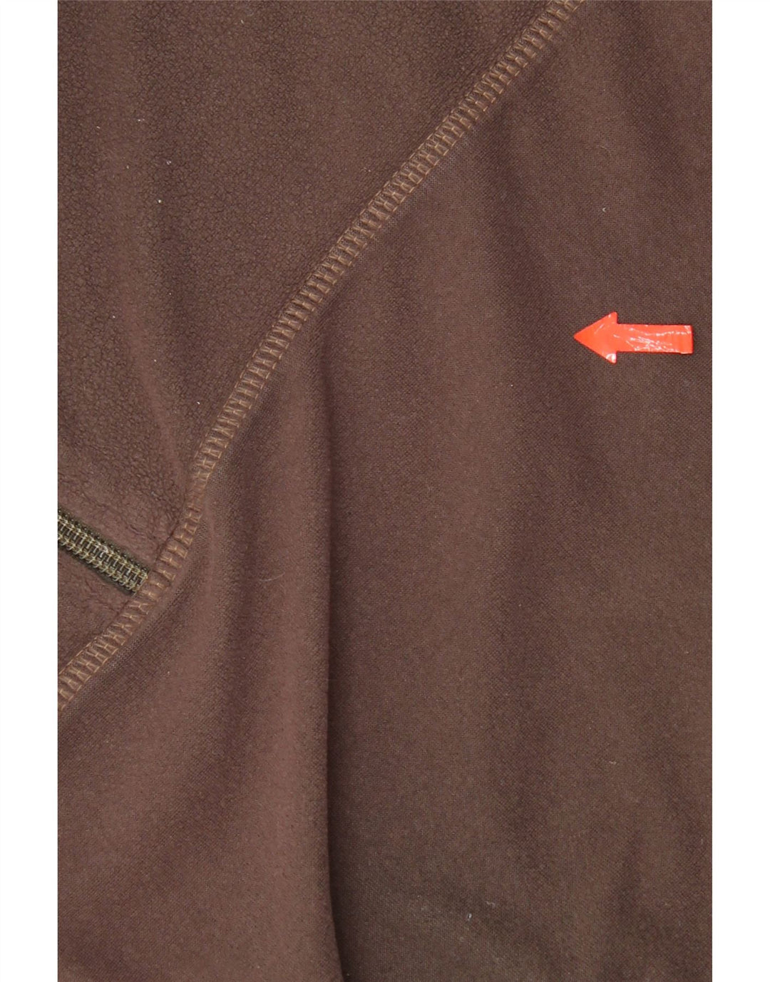 Jack Wolfskin Pull polaire à fermeture éclair complète pour homme, grand marron