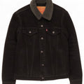 Levi's Veste Sherpa en Jean Homme UK 36 Petit Noir Coton