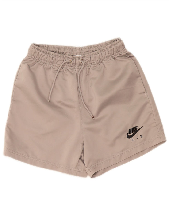 Nike Short de sport pour femme UK 8 Petit Gris