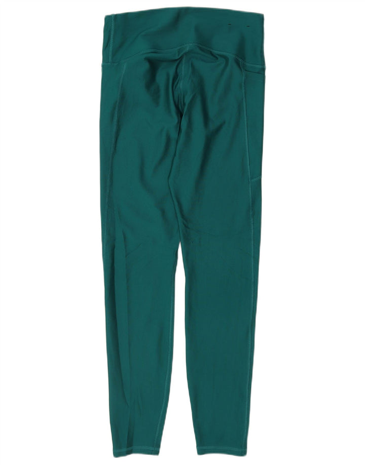 UNDER ARMOUR Leggings Femme UK 42 Polyester Vert Moyen