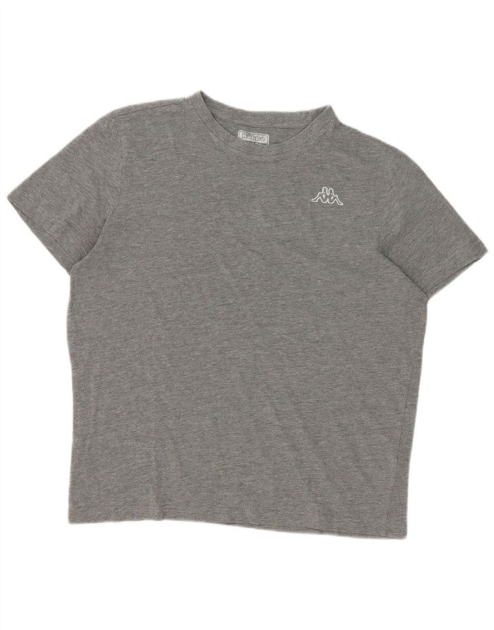 Kappa T-Shirt Homme Haut Large Gris Coton