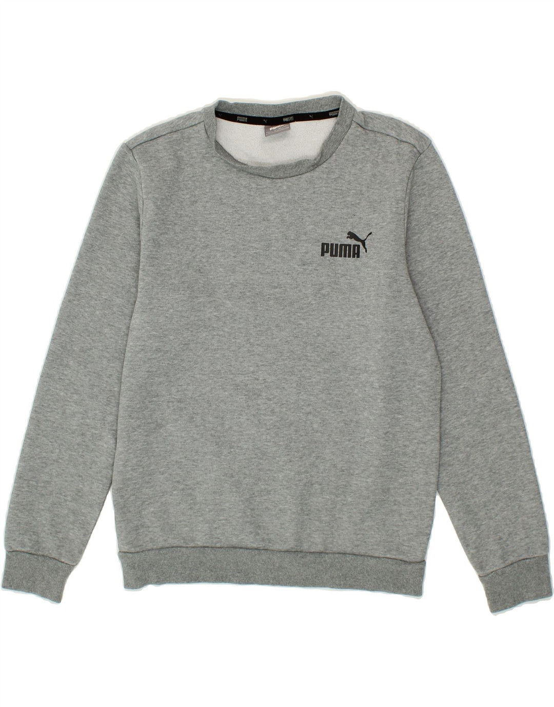 PUMA Mens Sweatshirt Jumper XS Grey Cotton Vintage Puma and Second-Hand Puma from Messina Hembry 