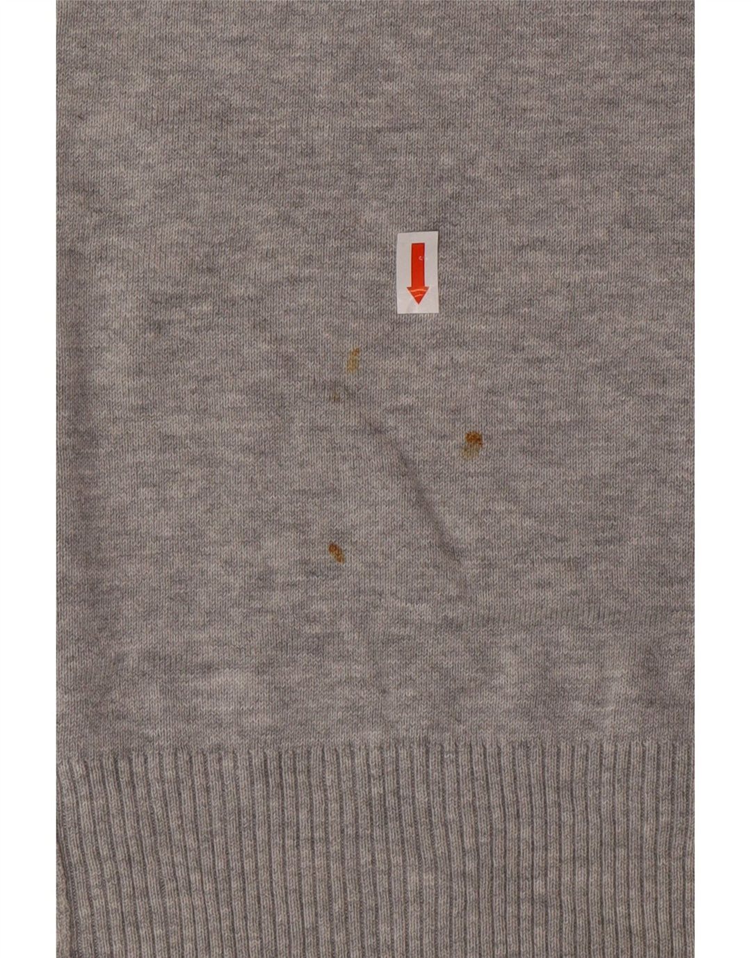 DIESEL Pull graphique à col rond pour homme en coton gris grand