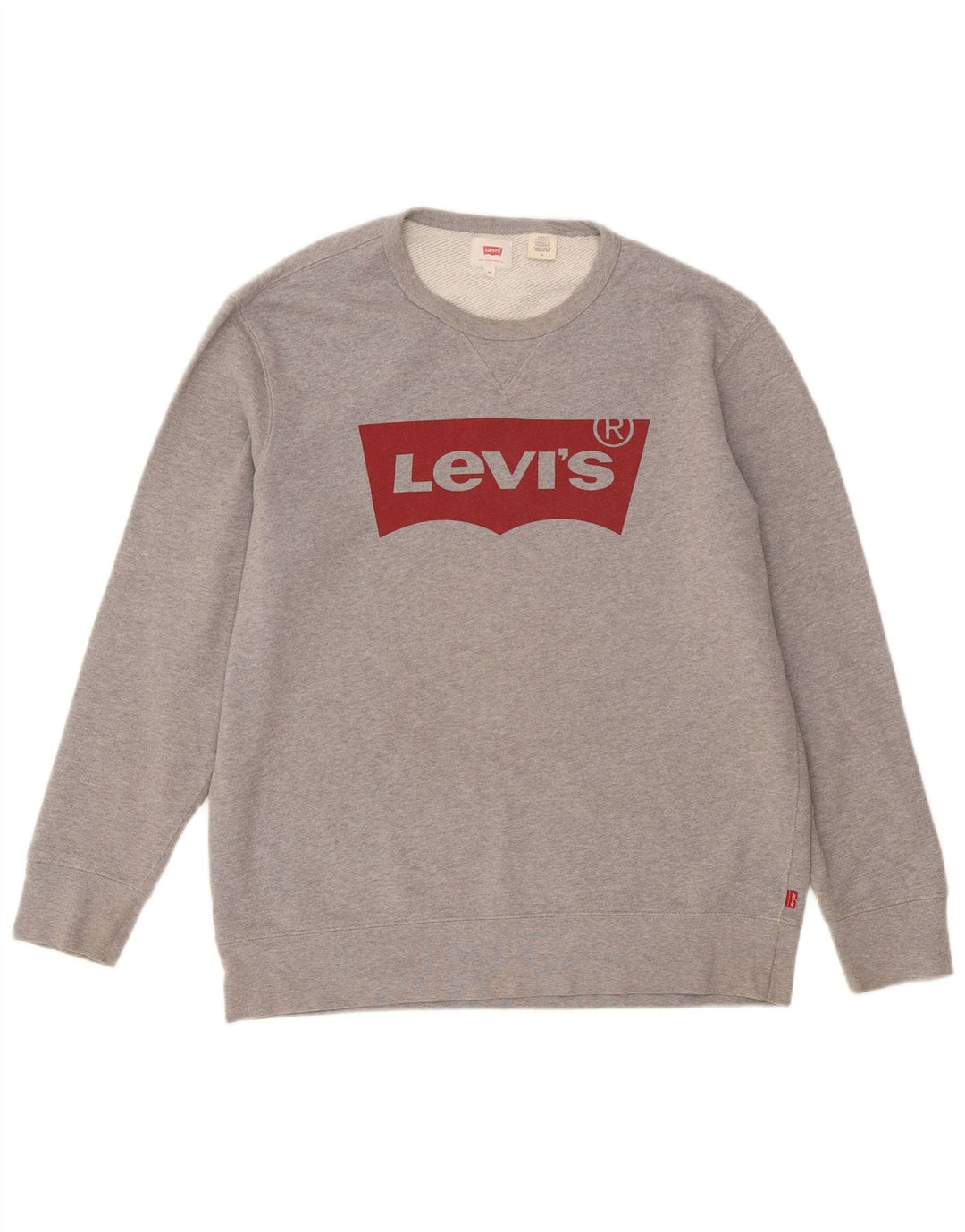 Levi's Sweatshirt Graphic Sweatshirt Homme Gris Moyen Coton
