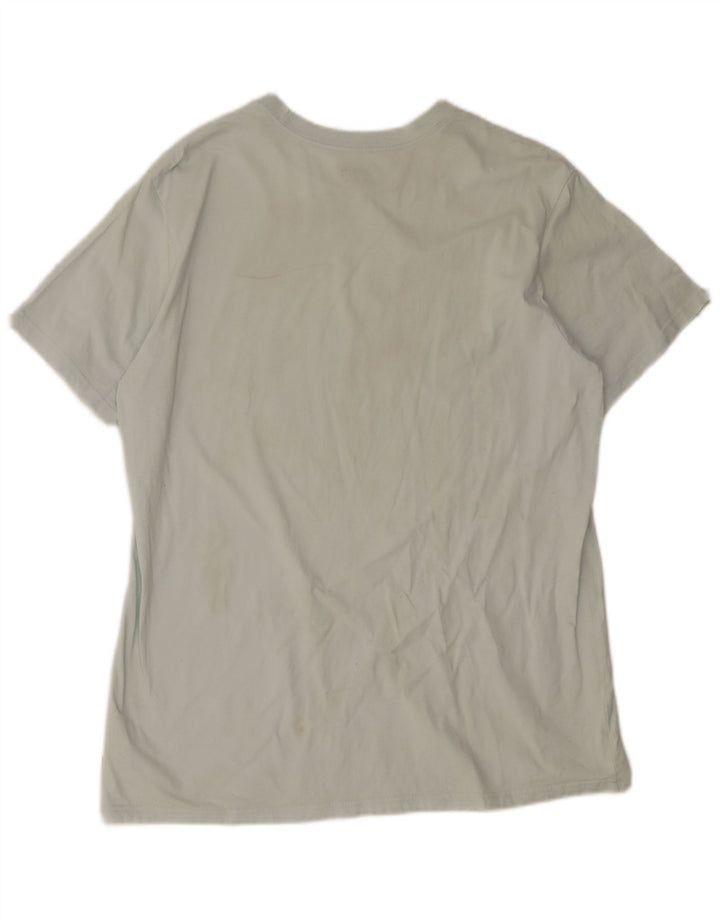 Billabong T-Shirt Homme Top Large Bleu Coton