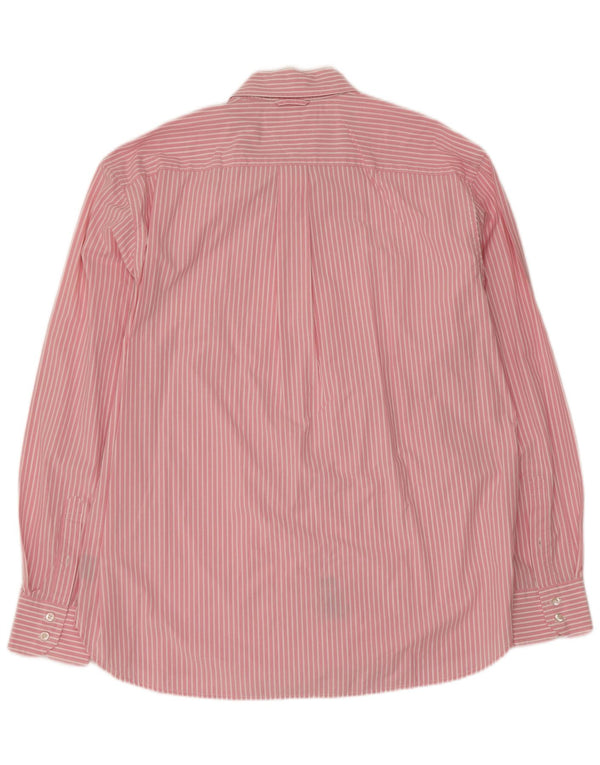 Tommy Hilfiger Chemise Homme XL Coton Rayé Rose