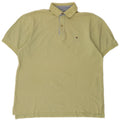 Tommy Hilfiger Polo Homme Petit Kaki Coton