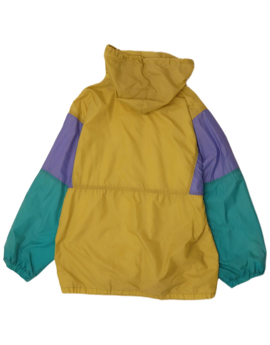 Marcel Clair Veste de pluie à capuche pour homme EU 46 Small Multicolore Colourblock