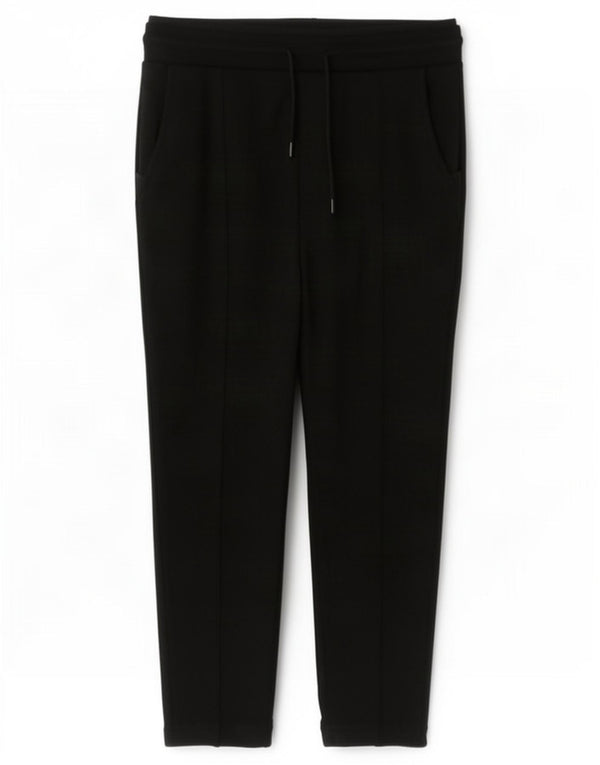 Pantalon De Survêtement Zara Homme Pantalon De Jogging Noir Moyen Polyester