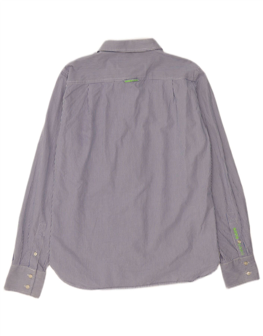 Superdry Chemise Homme Grande Rayure Bleu Marine